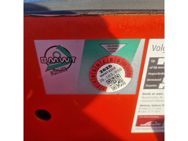 Elektrische palletwagen, linde, t20ap, 2010 - afbeelding 5 van  19