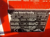 Elektrische palletwagen, linde, t20ap, 2010 - afbeelding 7 van  19