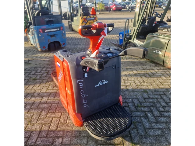 Elektrische palletwagen, linde, t20ap, 2010 - afbeelding 13 van  19
