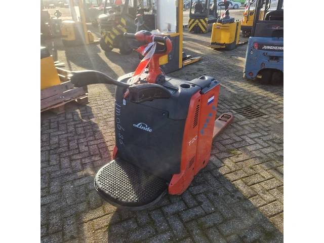 Elektrische palletwagen, linde, t20ap, 2010 - afbeelding 14 van  19