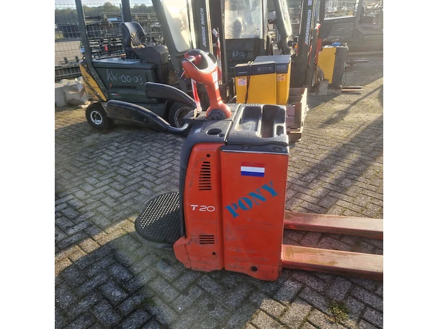Elektrische palletwagen, linde, t20ap, 2010 - afbeelding 15 van  19