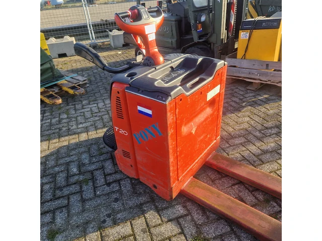 Elektrische palletwagen, linde, t20ap, 2010 - afbeelding 16 van  19