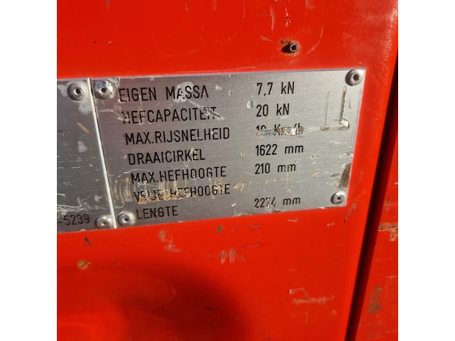 Elektrische palletwagen, linde, t20ap, 2010 - afbeelding 18 van  19