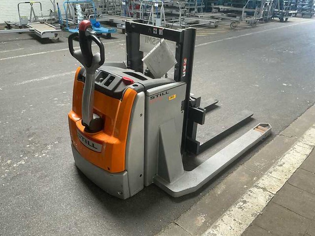 Elektrische palletwagen, still, exv cb 30, grijs/oranje, 2023 - afbeelding 1 van  11