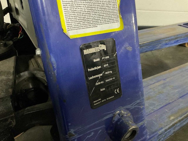 Elektrische palletwagen - afbeelding 3 van  5