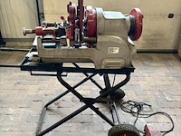 Elektrische pijpdraadsnijmachine, rex industries co. ltd., s80av, rood - afbeelding 1 van  11