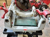 Elektrische pijpdraadsnijmachine, rex industries co. ltd., s80av, rood - afbeelding 8 van  11