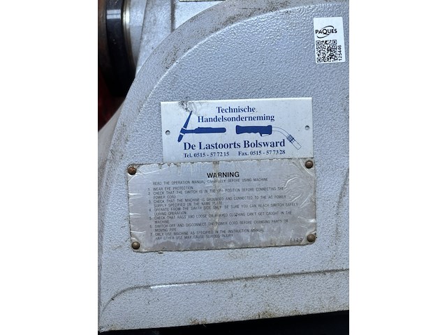 Elektrische pijpdraadsnijmachine, rex industries co. ltd., s80av, rood - afbeelding 10 van  11
