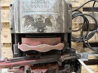 Elektrische pijpdraadsnijmachine, rothenberger / piset, p-60, grijs/rood, met losse gereedschappen - afbeelding 4 van  6