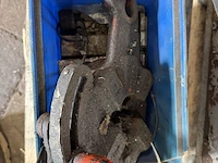 Elektrische pijpdraadsnijmachine, rothenberger / piset, p-60, grijs/rood, met losse gereedschappen - afbeelding 6 van  6