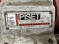 Elektrische pijpdraadsnijmachine, rothenberger, piset p-60, rood - afbeelding 2 van  7
