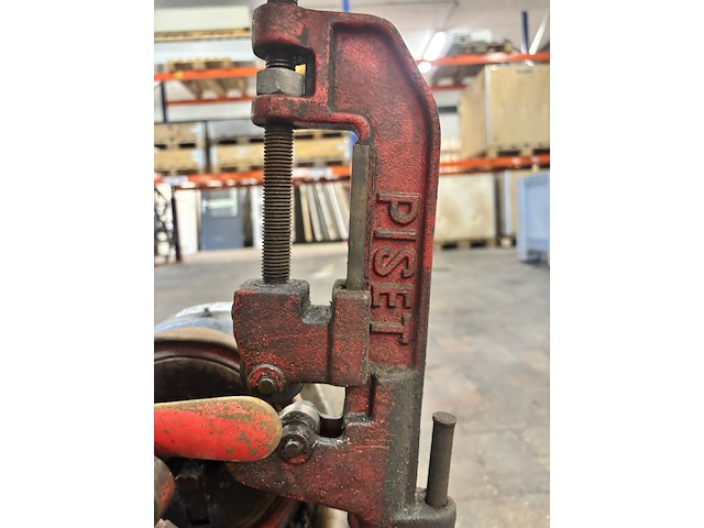 Elektrische pijpdraadsnijmachine, rothenberger, piset p-60, rood - afbeelding 4 van  7