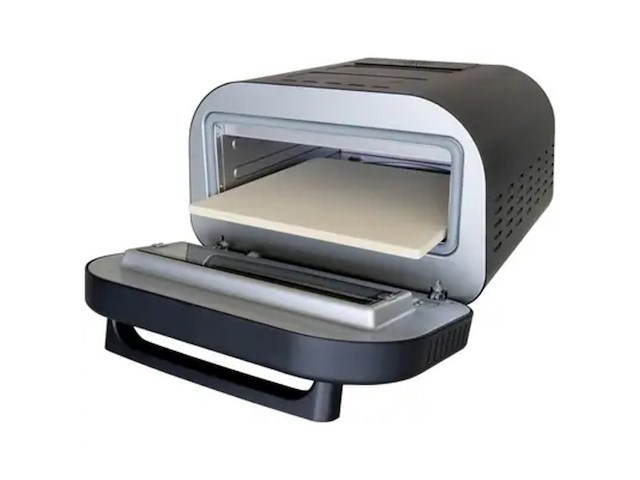 Elektrische pizzaoven unold, don luigi 68815, zwart - afbeelding 1 van  3