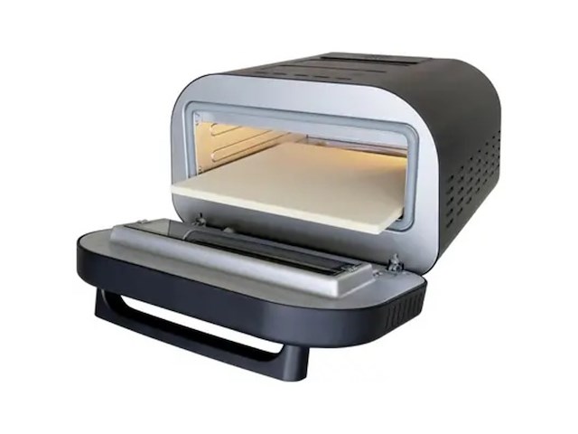 Elektrische pizzaoven unold, don luigi 68815, zwart - afbeelding 2 van  3