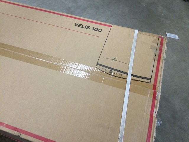 Elektrische platte boiler, ariston, velis evo pro 100, wit - afbeelding 3 van  6