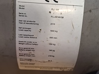 Elektrische pompwagen met lader atlet, piccolo pll180, bouwjaar 2010 - afbeelding 4 van  9