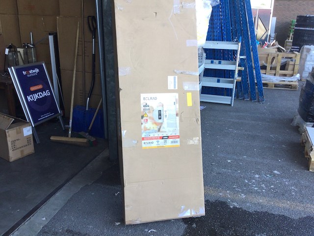 Elektrische radiator 160x54,4 cm, belrad, blrew008, wit - afbeelding 2 van  4