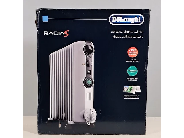 Elektrische radiator, delonghi, radias - afbeelding 1 van  6