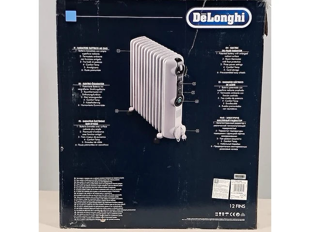 Elektrische radiator, delonghi, radias - afbeelding 5 van  6