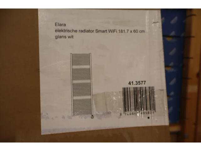 Elektrische radiator met smart wifi wiesbaden, elara, wit - afbeelding 3 van  10