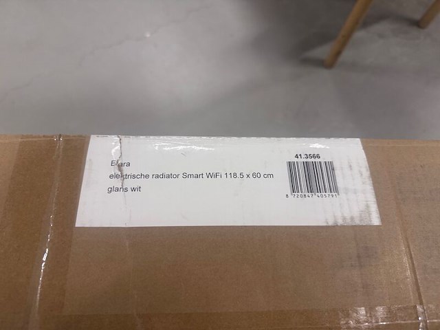 Elektrische radiator smart wifi wb, elara, glans wit - afbeelding 5 van  5