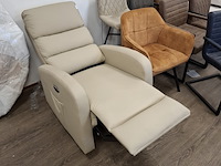 Elektrische relaxfauteuil, beige - afbeelding 8 van  10