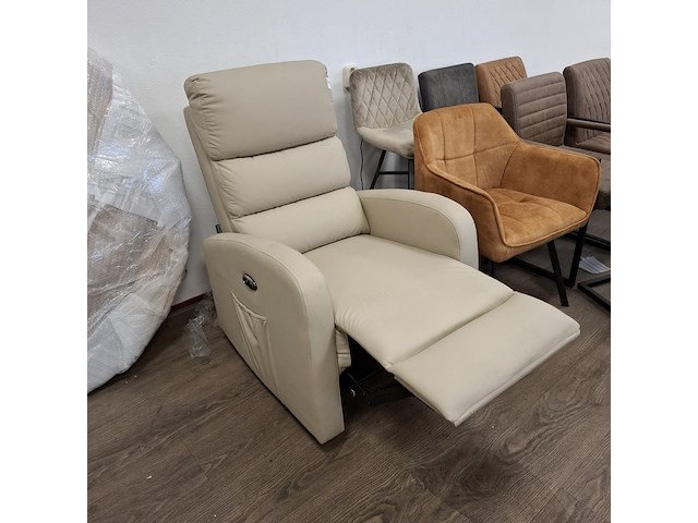 Elektrische relaxfauteuil, beige - afbeelding 10 van  10