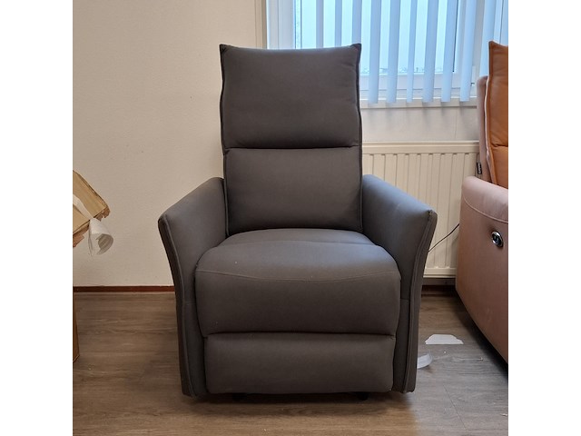 Elektrische relaxfauteuil, donker grijs - afbeelding 2 van  6