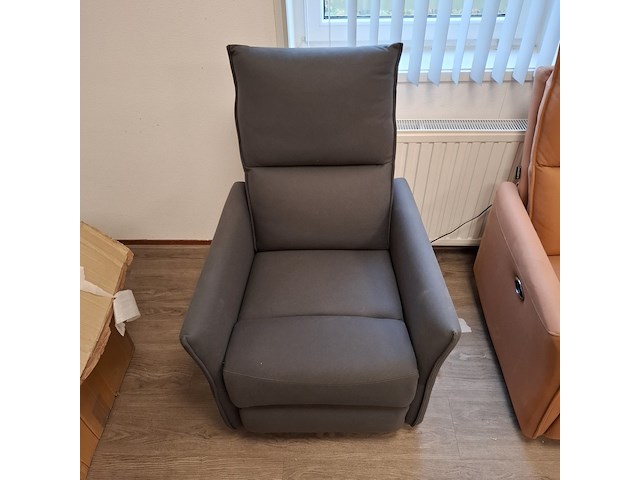 Elektrische relaxfauteuil, donker grijs - afbeelding 3 van  6