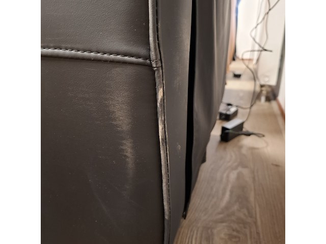 Elektrische relaxfauteuil met massagefunctie, zwart - afbeelding 2 van  10