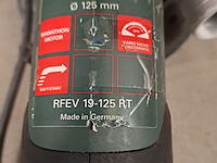 Elektrische renovatie slijper metabo, rfev 19-125 rt, bouwjaar 2017 - afbeelding 6 van  6