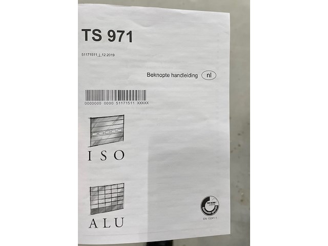 Elektrische roldeur ca. 304x301 cm alpha roldeur - afbeelding 8 van  10