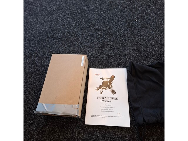 Elektrische rolstoel sweetrich, sw6000b - afbeelding 8 van  9