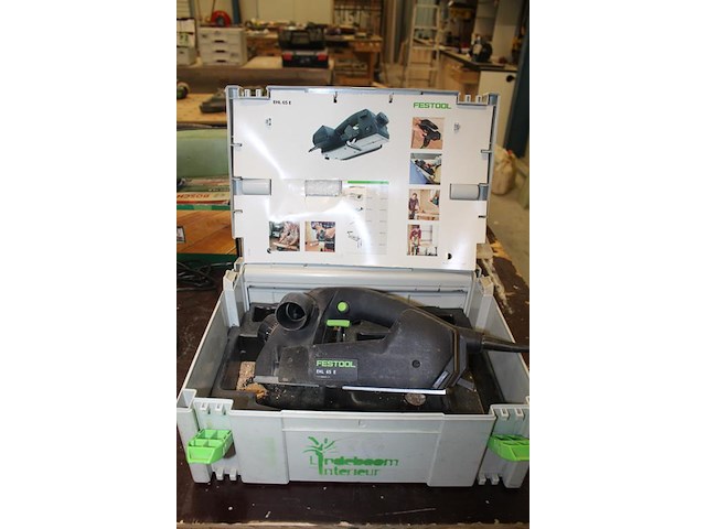Elektrische schaafmachine festool ehl65e in systainer. - afbeelding 3 van  3