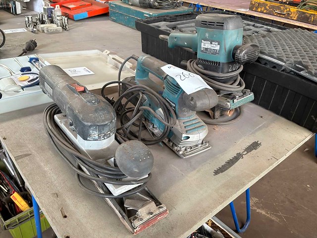 Elektrische schuurmachine (3x) - afbeelding 1 van  4