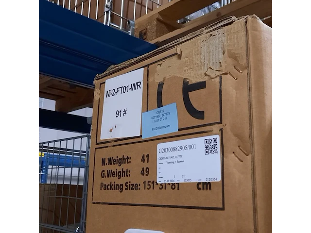 Elektrische scooter, mangosteen, m-2-ft01-wr - afbeelding 3 van  3