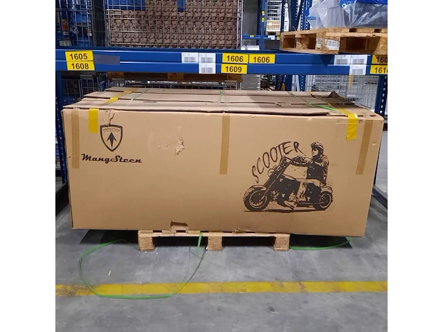 Elektrische scooter, mangosteen, m1, g-3-m1p-mr - afbeelding 1 van  3
