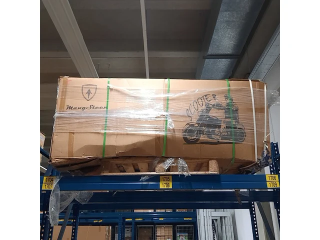 Elektrische scooter, mangosteen, m2, la-4-m2-mr - afbeelding 1 van  4