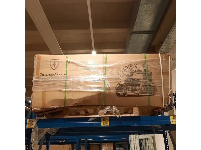 Elektrische scooter, mangosteen, m2, la-4-m2-mr - afbeelding 1 van  4