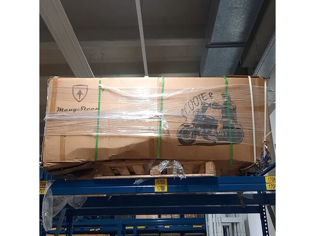 Elektrische scooter, mangosteen, m2, la-4-m2-mr - afbeelding 1 van  4