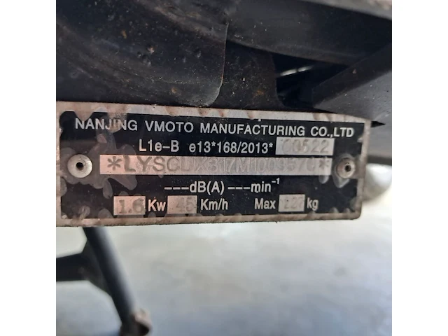 Elektrische scooter, super soco, cux - afbeelding 11 van  21