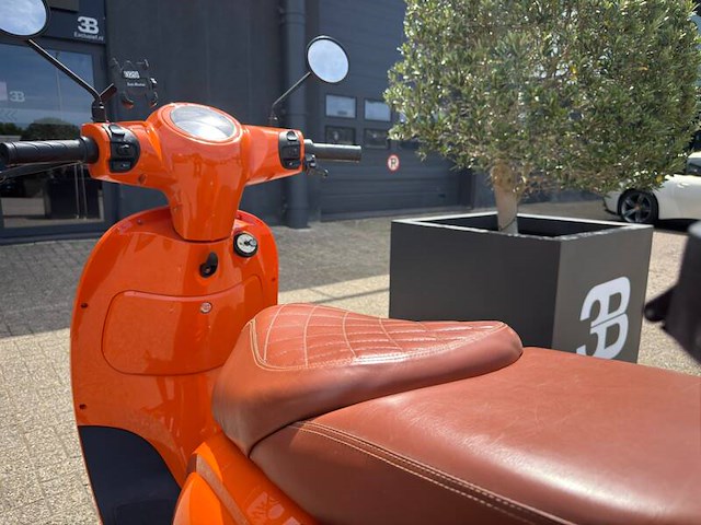 Elektrische scooter, tisto, sunshine 2.0 | 45 km/h, oranje, 2022 - afbeelding 7 van  12