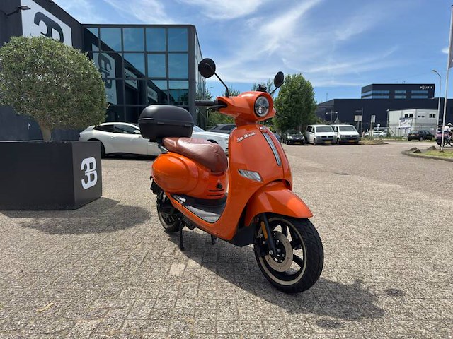 Elektrische scooter, tisto, sunshine 2.0 | 45 km/h, oranje, 2022 - afbeelding 10 van  12