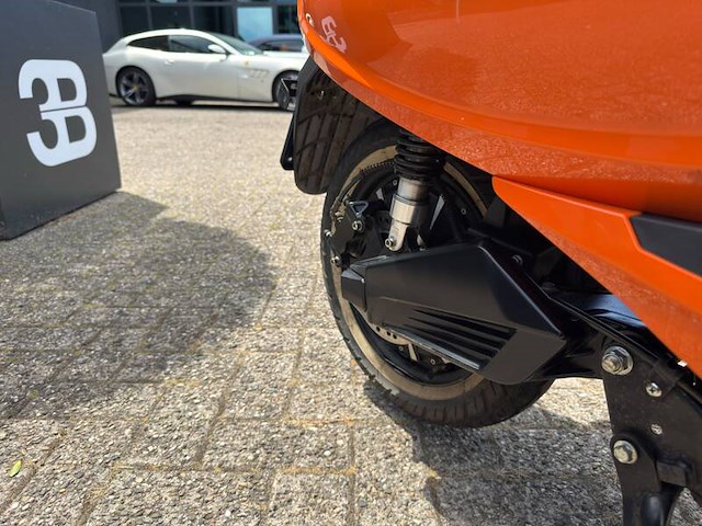 Elektrische scooter, tisto, sunshine 2.0 | 45 km/h, oranje, 2022 - afbeelding 12 van  12