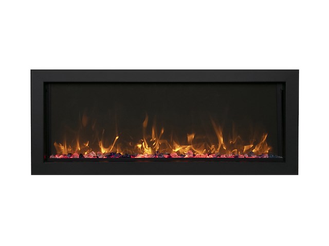 Elektrische sfeerhaard, amantii, bi-30-xtraslim, zwart, 2017 - afbeelding 3 van  6