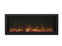 Elektrische sfeerhaard, amantii, bi-50-xtraslim, zwart, 2017 - afbeelding 2 van  6