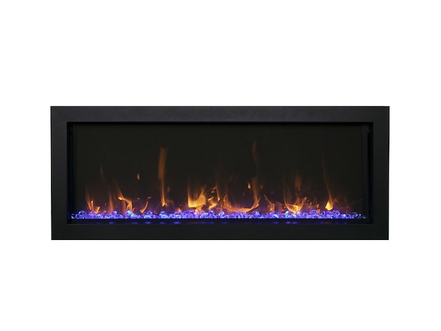 Elektrische sfeerhaard, amantii, bi-50-xtraslim, zwart, 2017 - afbeelding 3 van  6