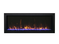 Elektrische sfeerhaard, amantii, bi-50-xtraslim, zwart, 2017 - afbeelding 3 van  6