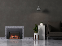 Elektrische sfeerhaard, amantii, ins-fm-30, zwart, 2017 - afbeelding 2 van  5