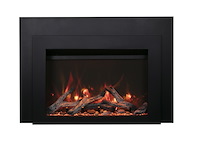 Elektrische sfeerhaard, amantii, ins-fm-30, zwart, 2017 - afbeelding 3 van  5